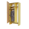 Шкаф для верхней одежды персонала во входную группу из коллекции мебели «НЕГА» (желтый) - «globural.ru» - Туймазы