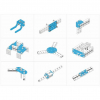 Ресурсный набор Bracket Robot Pack-Blue - «globural.ru» - Туймазы