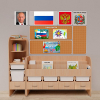 Уголок патриотического воспитания для дошкольников "Россия" Стандартный - «globural.ru» - Туймазы