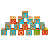 Кубики "Русский алфавит с тиснением" - «globural.ru» - Туймазы