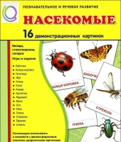 Демонстрационные карточки "Насекомые" - «globural.ru» - Туймазы