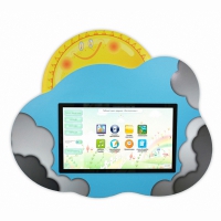 Профессиональный сенсорный настенный игровой комплекс "Говорящее облачко" - «globural.ru» - Туймазы