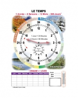 Le temps. Учебно наглядные пособия по французскому языку - «globural.ru» - Туймазы