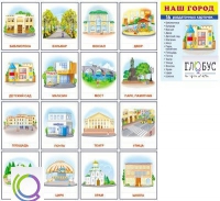 Раздаточные карточки "Наш город" - «globural.ru» - Туймазы