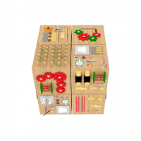 Набор кубиков-бизибордов «Мои друзья» - «globural.ru» - Туймазы