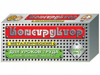 Конструктор металлический №7 (для уроков труда) 148 элементов - «globural.ru» - Туймазы