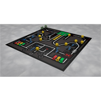 Соревновательное поле с элементами MakeX Stater Arenas Kit - «globural.ru» - Туймазы
