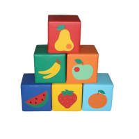 Комплект кубиков "Фрукты" (ВИК) - «globural.ru» - Туймазы