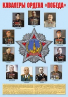 Плакат "Кавалеры ордена «Победа»" - «globural.ru» - Туймазы
