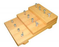 Настольный тренажер "Панель настольная с винтами". - «globural.ru» - Туймазы