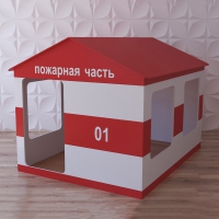 Детский игровой домик «Пожарная служба» - «globural.ru» - Туймазы