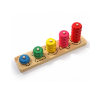 Пирамидки-счет Круги (5 в 1) - «globural.ru» - Туймазы