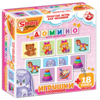 Комплект развивающих игр 3-5 лет. Домино  - «globural.ru» - Туймазы