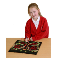 Набор Узорная шнуровка №2 (Набор черных панелей для создания композиций) - «globural.ru» - Туймазы