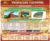 Стенд "Физическая география. Литосфера" (вариант 1) - «globural.ru» - Туймазы