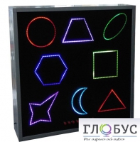 Интерактивная панель "Цветные фигуры-8" (вариант 3) - «globural.ru» - Туймазы