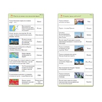 Комплект карточек (10) "Обучающий калейдоскоп. Города и страны" - «globural.ru» - Туймазы