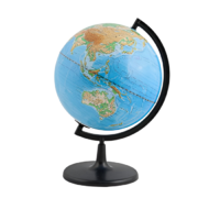 Глобус физический D=200 мм - «globural.ru» - Туймазы