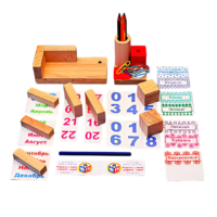 Игровой набор Фребеля "Календарь настольный" - «globural.ru» - Туймазы