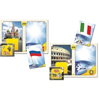 Настольно-печатная игра "Флаги стран мира 1. Европа" - «globural.ru» - Туймазы