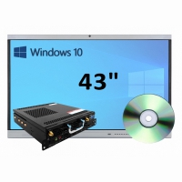 Интерактивная панель 43" (встроенный ПК, Win10) - «globural.ru» - Туймазы