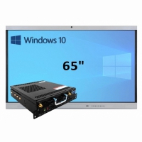 Интерактивная панель 65" (встроенный ПК Win10, Intel i5) - «globural.ru» - Туймазы