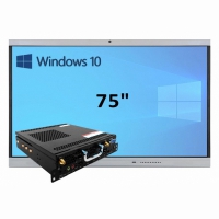 Интерактивная панель 75" (встроенный ПК, Win10, Intel i5) - «globural.ru» - Туймазы