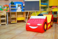 Напольная игрушка "Машинка - гонка" с аппликацией (ВИК) - «globural.ru» - Туймазы