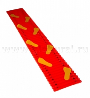 Дорожка массажная со следами(в чехле из кожи) - «globural.ru» - Туймазы