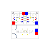 Соревновательное поле с элементами MakeX 2019 City Guardian Arena Expansion Kit for Blue Planet - «globural.ru» - Туймазы