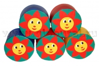Пуфик «Солнышко» d=40*20см (ВИК) - «globural.ru» - Туймазы