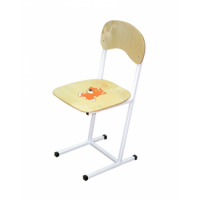 Стул детский нерегулируемый "Дошколенок" с рисунком  гр. 3 - «globural.ru» - Туймазы