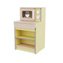 Модуль с микроволновкой из коллекции «НЕГА» (желтый) - «globural.ru» - Туймазы