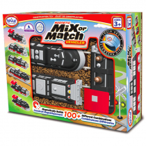 Магнитный конструктор Транспорт "Смешай и собери". Серия Поезда   Стартовый набор - «globural.ru» - Туймазы