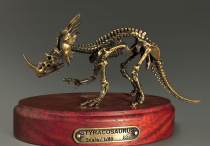 Модель скелета динозавра Styracosaurus - «globural.ru» - Туймазы