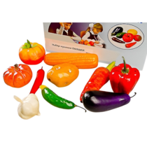 Набор муляжей овощей 10 штук - «globural.ru» - Туймазы