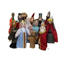 Комплект театральных кукол "Никита Кожемяка и Змей Горыныч" - «globural.ru» - Туймазы