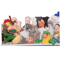 Комплект театральных кукол "Русские народные сказки" - «globural.ru» - Туймазы