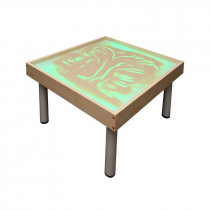Столик на ножках для рисования песком Радуга. Подсветка RGB - «globural.ru» - Туймазы