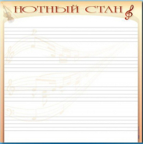 Доска магнитно-маркерная "Нотный стан" - «globural.ru» - Туймазы