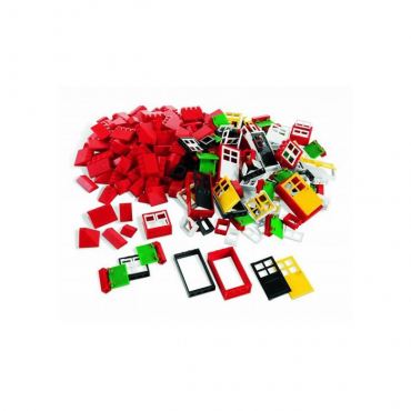 Набор "Окна, двери и черепица для крыши" LEGO - «globural.ru» - Туймазы