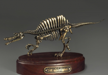 Модель скелета динозавра Spinosaurus - «globural.ru» - Туймазы