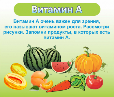 Стенд "Витамин А" - «globural.ru» - Туймазы