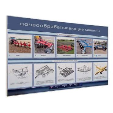Электрифицированный светодинамический стенд «Почвообрабатывающие машины» - «globural.ru» - Туймазы