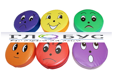 Набор мягких пуфиков "Эмоции" - «globural.ru» - Туймазы