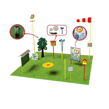 Метеорологическая площадка (комплект максимальный - 2 без ограждения)  - «globural.ru» - Туймазы