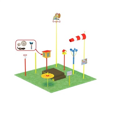 Метеорологическая площадка (комплект оптима без ограждения) - «globural.ru» - Туймазы
